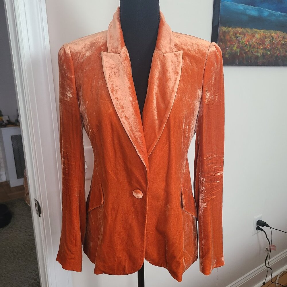 L"Agence Velvet Blazer
